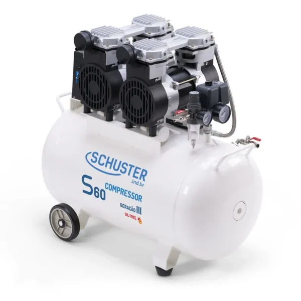 Compressor de Ar S60 GIII 40L - Schuster